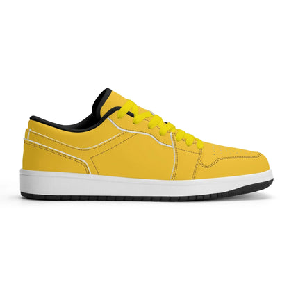 gelbe-low-top-leder-sneaker-fur-damen-sneaker-jlr-design-12 - JLR Design