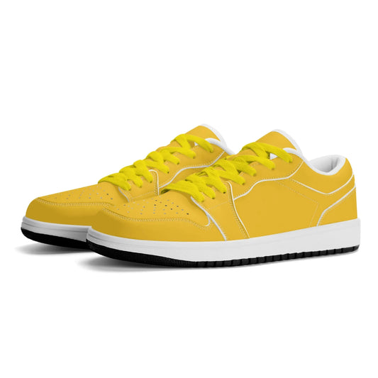 gelbe-low-top-leder-sneaker-fur-herren-sneaker-jlr-design-1 - JLR Design
