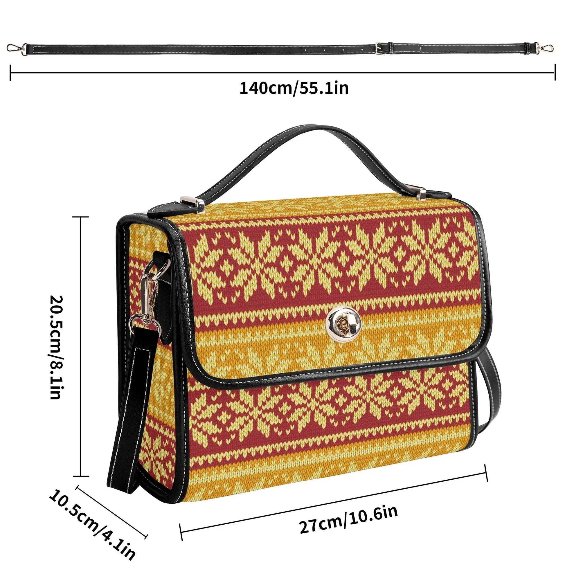 gelbe-schneeflocke-satchel-bag-umhangetasche-umhangetasche-jlr-design-8 - JLR Design