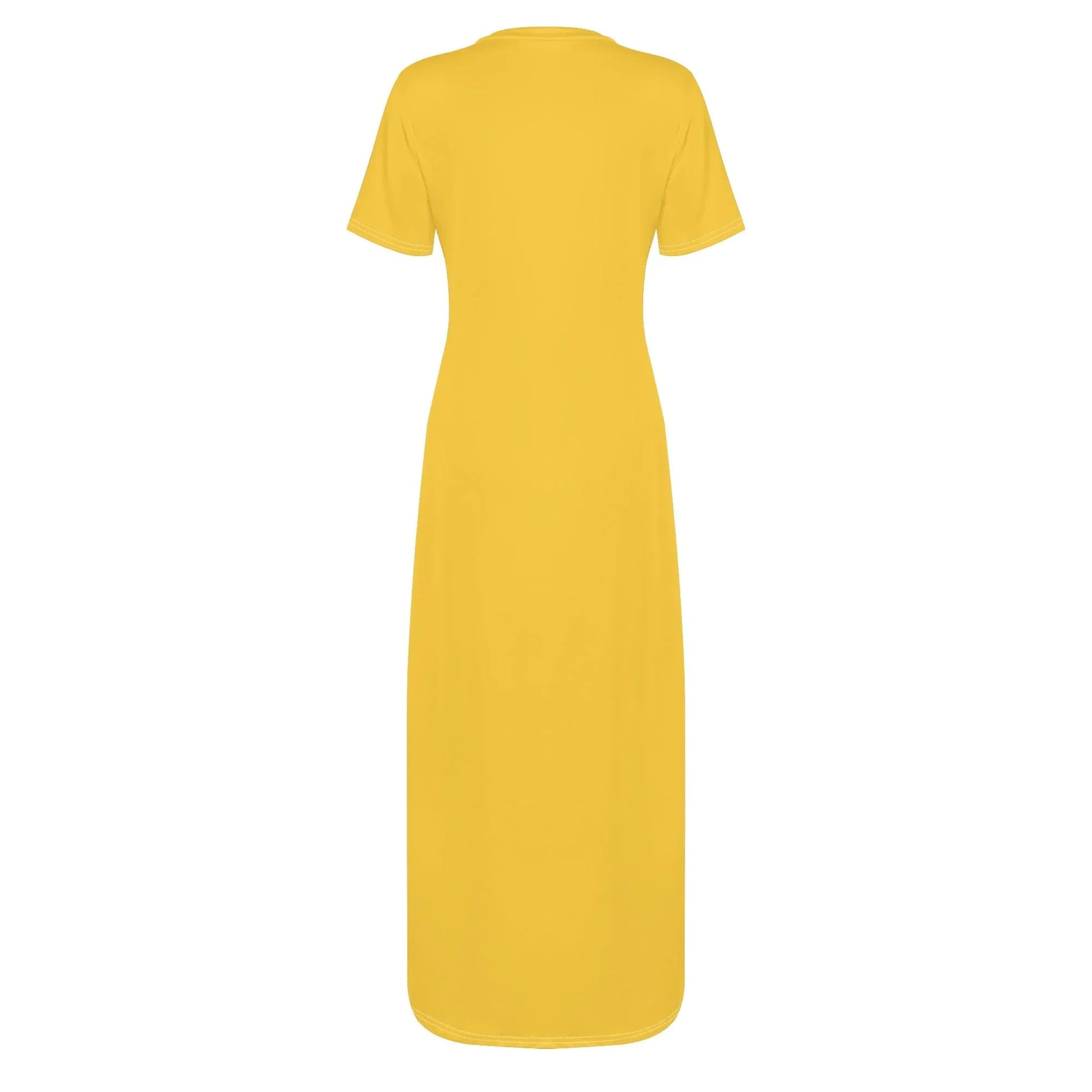 gelbes-short-sleeve-long-dress-long-dress-jlr-design-4 - JLR Design
