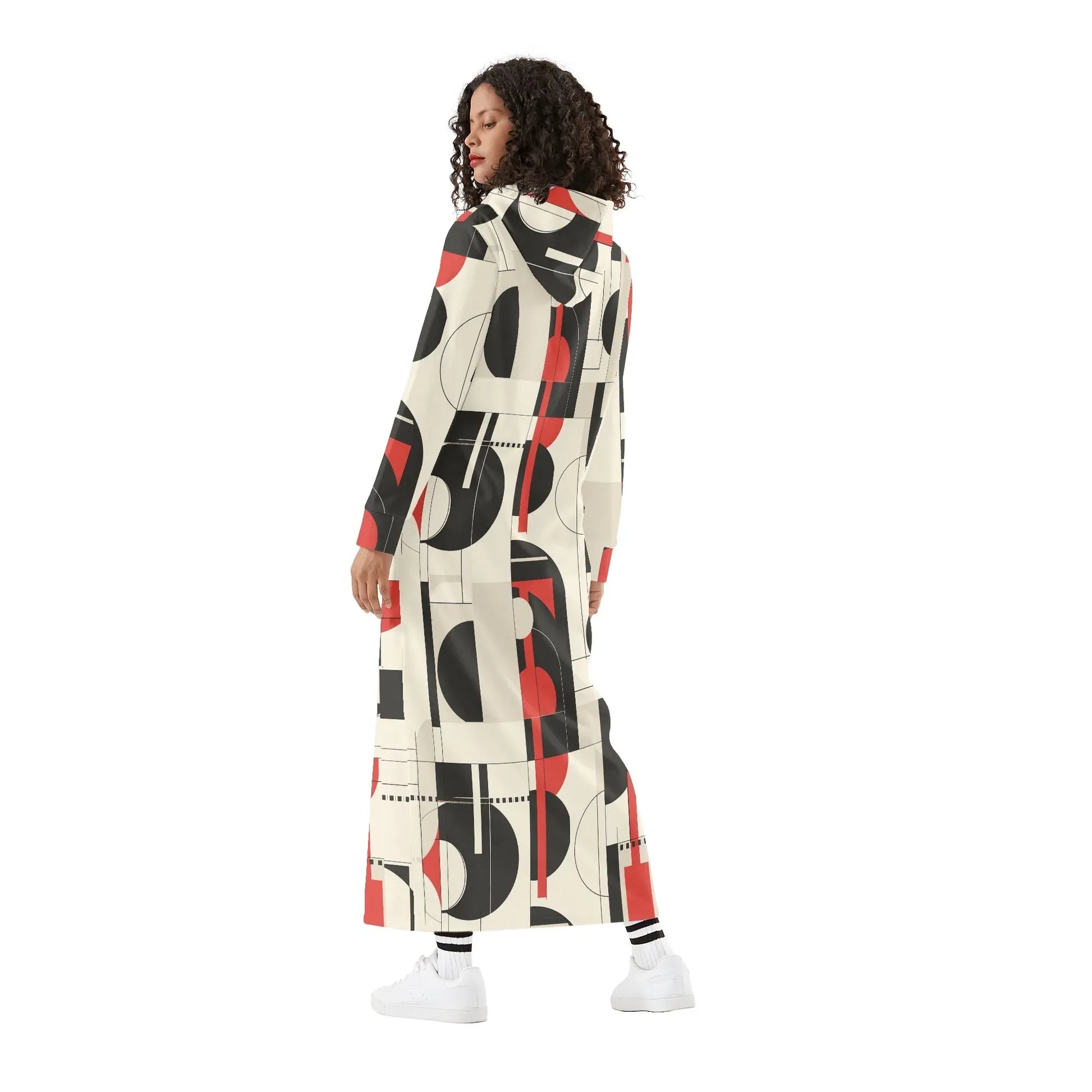 geometry-v1-damen-maxi-hoodiekleid-knochellanges-kapuzenkleid-aus-weich-angerautem-fleece-hoodiekleid-jlr-design-2 - JLR Design