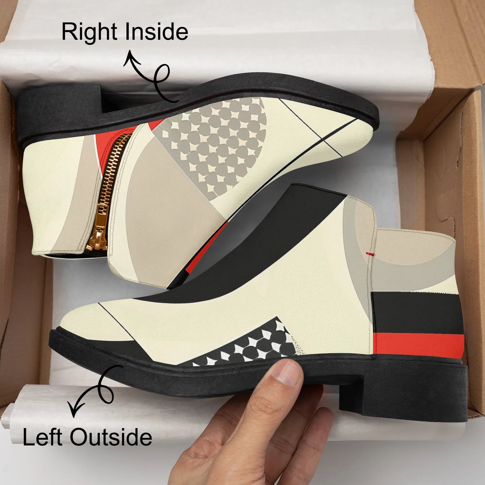 geometry-v1-elegante-reissverschluss-stiefeletten-stiefeletten-jlr-design-8 - JLR Design