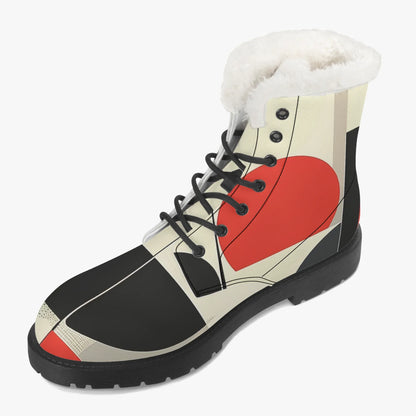 geometry-v1-faux-fur-leder-boots-boots-jlr-design-3 - JLR Design