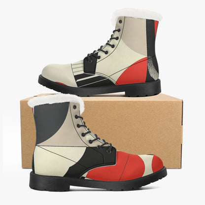 geometry-v1-faux-fur-leder-boots-boots-jlr-design-5 - JLR Design