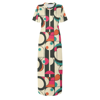 geometry-v1-short-sleeve-long-dress-long-dress-jlr-design-3 - JLR Design