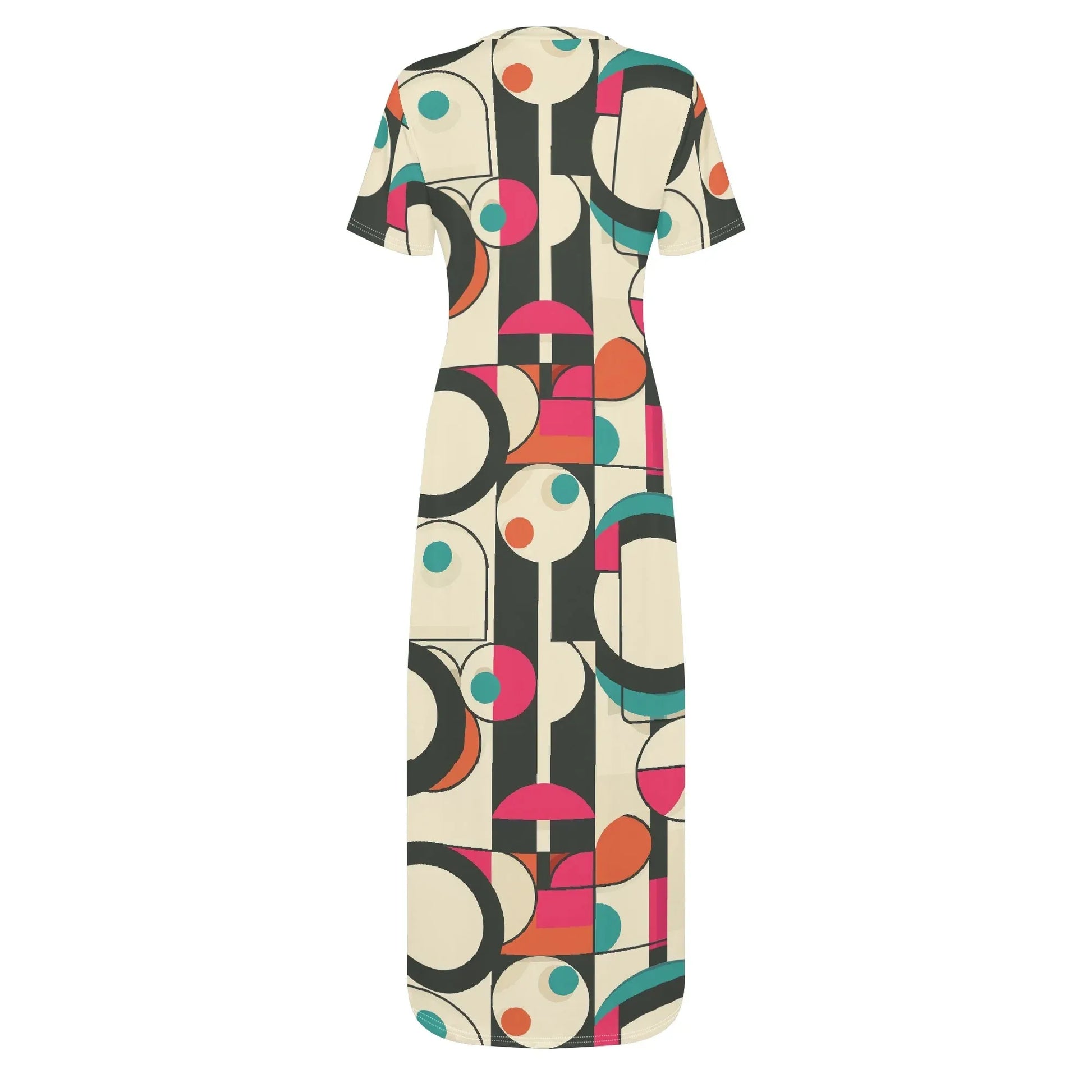 geometry-v1-short-sleeve-long-dress-long-dress-jlr-design-4 - JLR Design