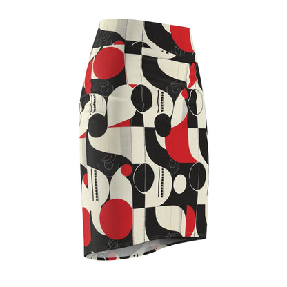geometry-v2-bleistiftrock-fur-damen-eleganter-mid-waist-rock-mit-stretch-komfort-bleistiftrock-jlr-design-6 - JLR Design