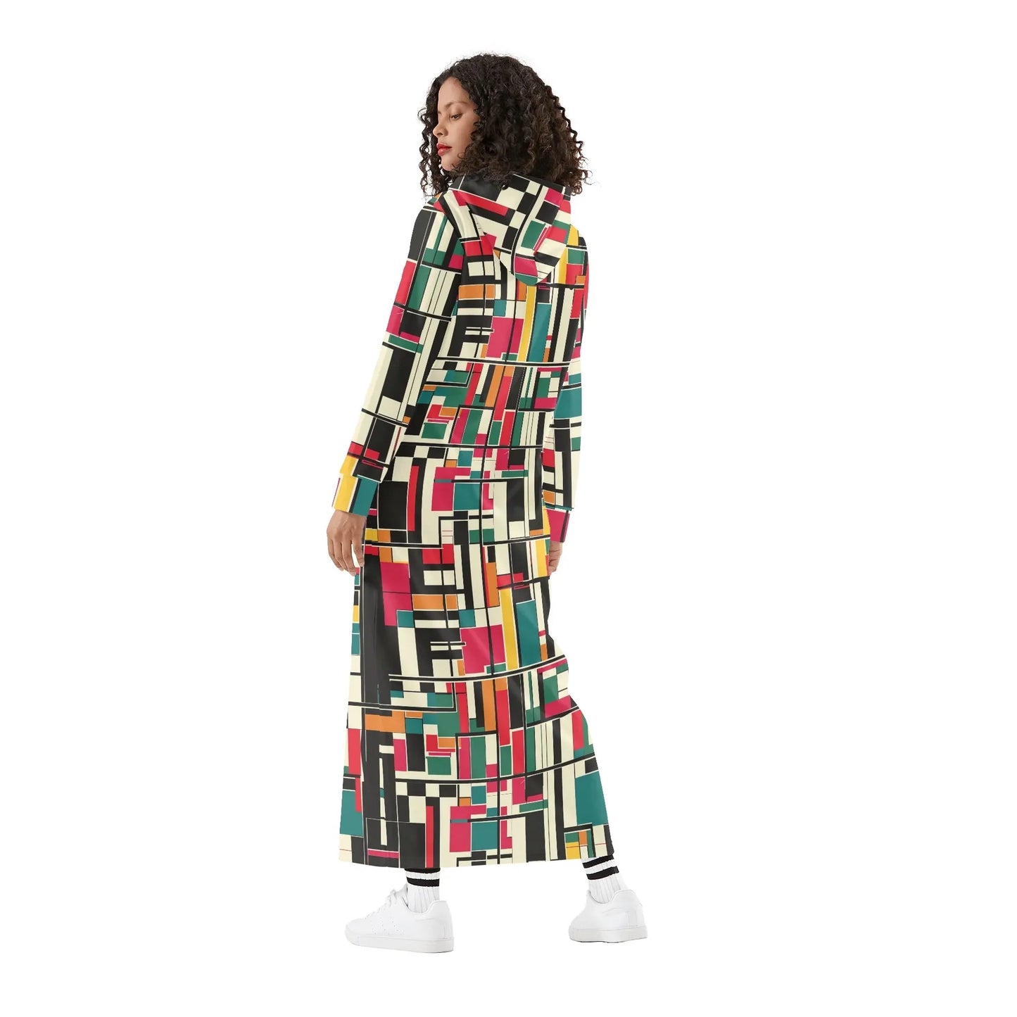 geometry-v2-damen-maxi-hoodiekleid-knochellanges-kapuzenkleid-aus-weich-angerautem-fleece-hoodiekleid-jlr-design-2 - JLR Design