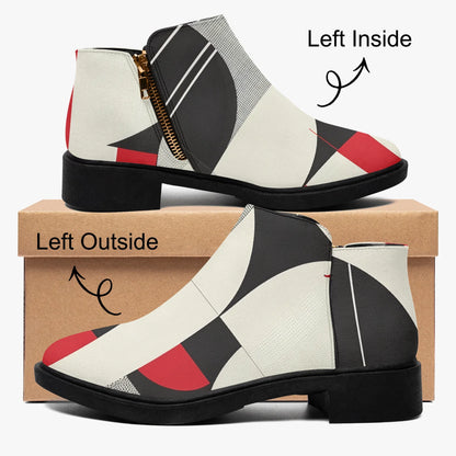 geometry-v2-elegante-reissverschluss-stiefeletten-stiefeletten-jlr-design-4 - JLR Design