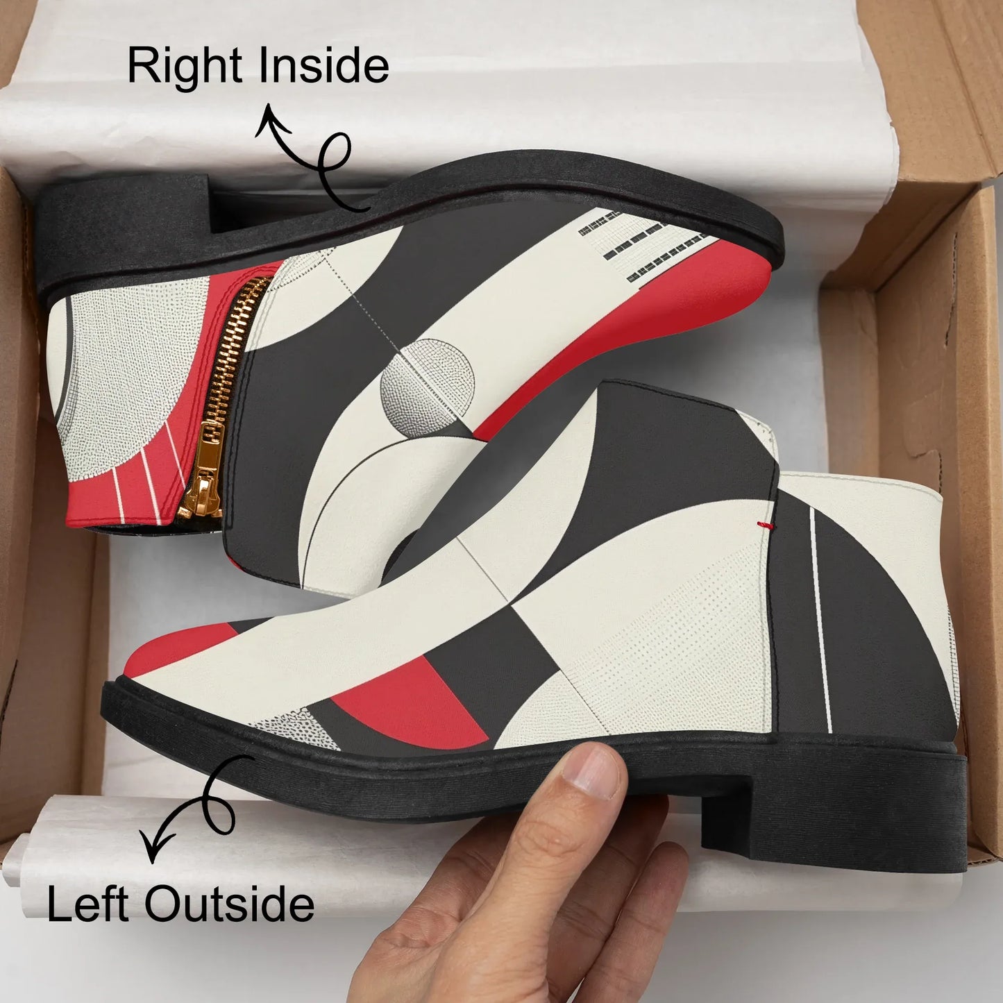 geometry-v2-elegante-reissverschluss-stiefeletten-stiefeletten-jlr-design-8 - JLR Design