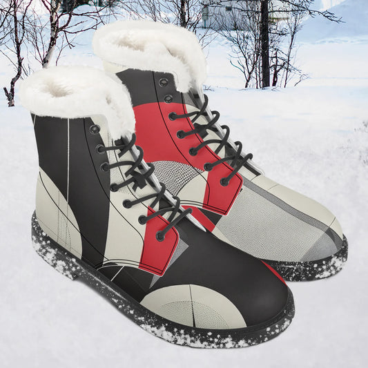 geometry-v2-faux-fur-leder-boots-boots-jlr-design-1 - JLR Design
