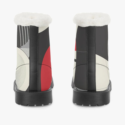 geometry-v2-faux-fur-leder-boots-boots-jlr-design-6 - JLR Design