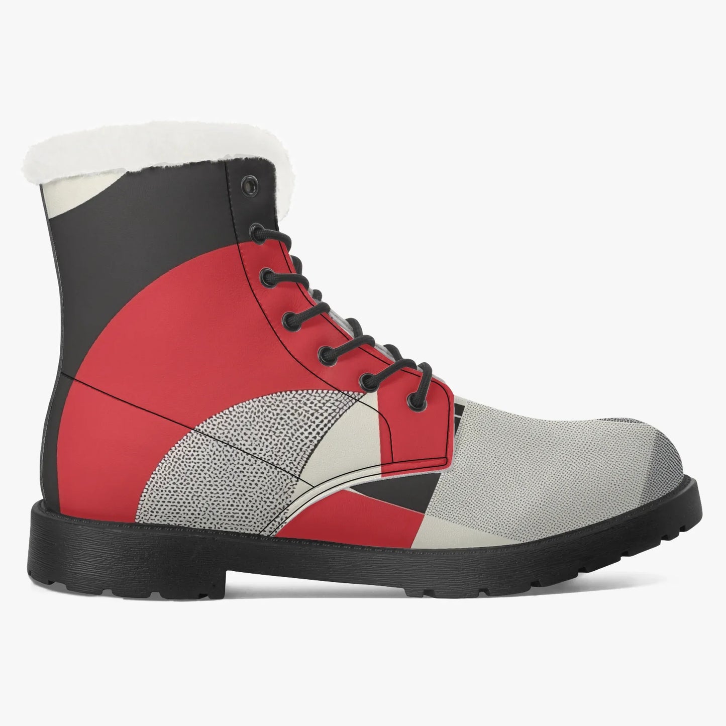 geometry-v2-faux-fur-leder-boots-boots-jlr-design-8 - JLR Design