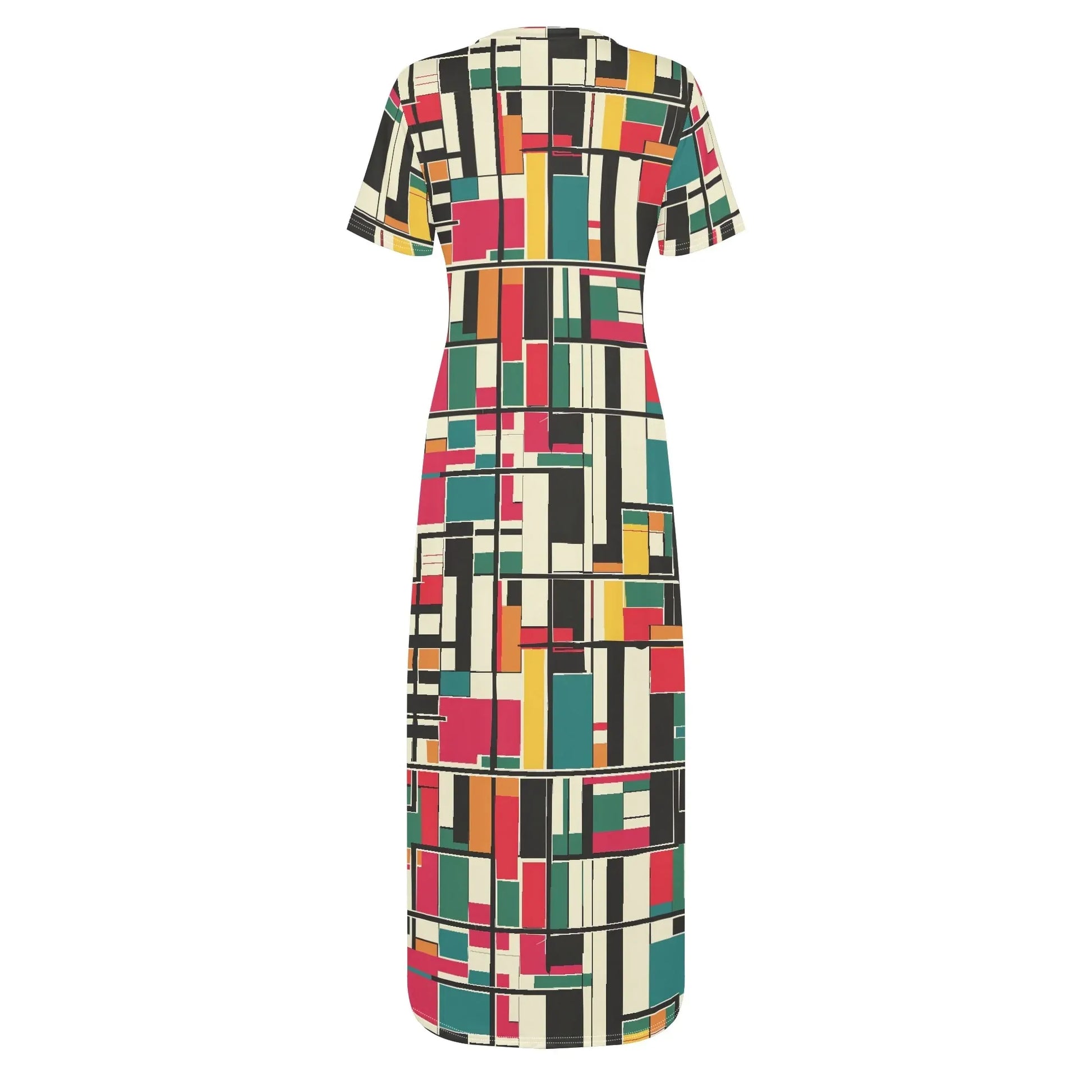 geometry-v2-short-sleeve-long-dress-long-dress-jlr-design-4 - JLR Design