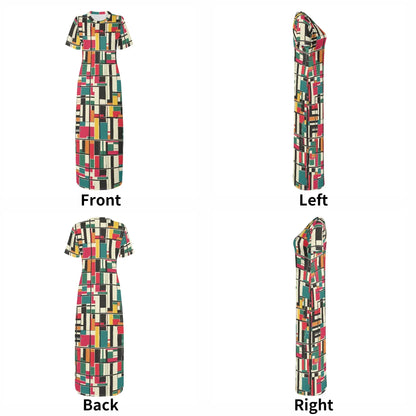geometry-v2-short-sleeve-long-dress-long-dress-jlr-design-7 - JLR Design