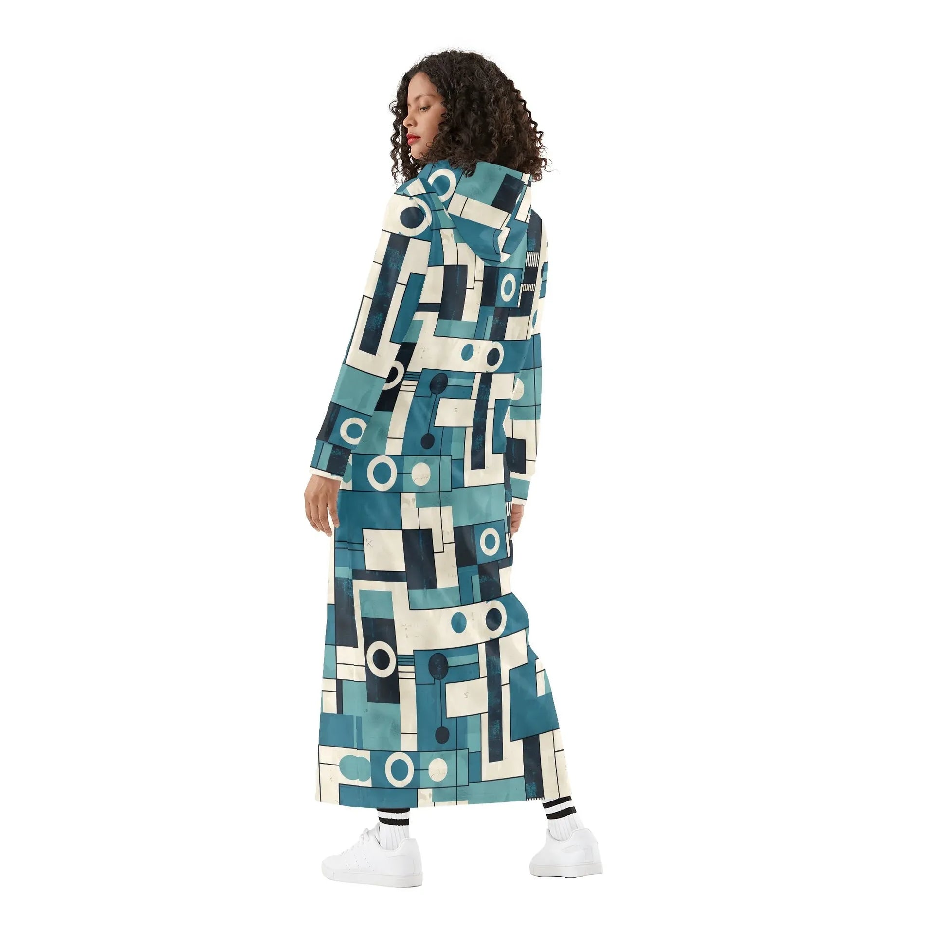 geometry-v3-damen-maxi-hoodiekleid-knochellanges-kapuzenkleid-aus-weich-angerautem-fleece-hoodiekleid-jlr-design-2 - JLR Design