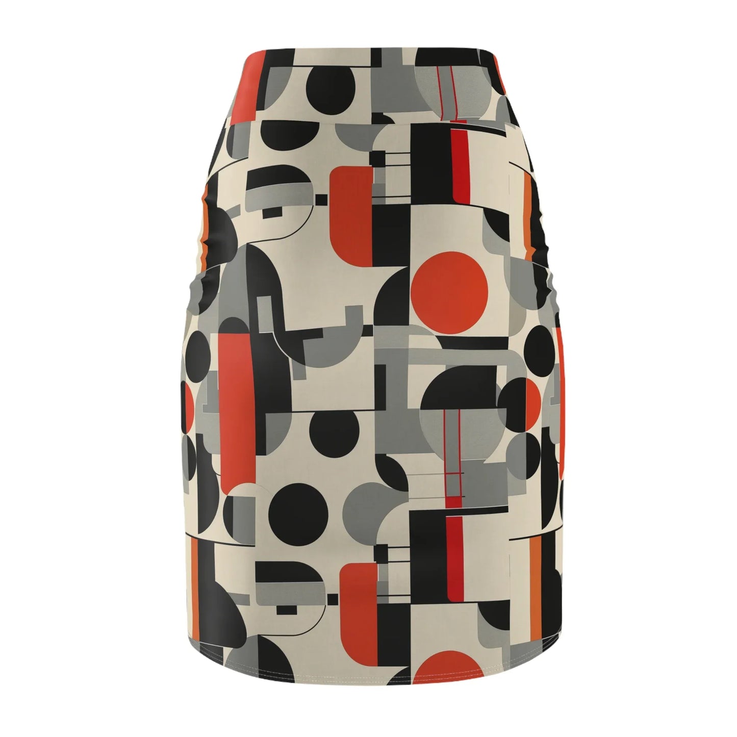 geometry-v4-bleistiftrock-fur-damen-eleganter-mid-waist-rock-mit-stretch-komfort-bleistiftrock-jlr-design-5 - JLR Design