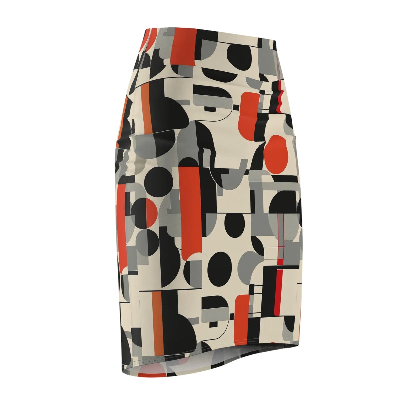 geometry-v4-bleistiftrock-fur-damen-eleganter-mid-waist-rock-mit-stretch-komfort-bleistiftrock-jlr-design-6 - JLR Design