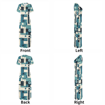 geometry-v4-short-sleeve-long-dress-long-dress-jlr-design-7 - JLR Design