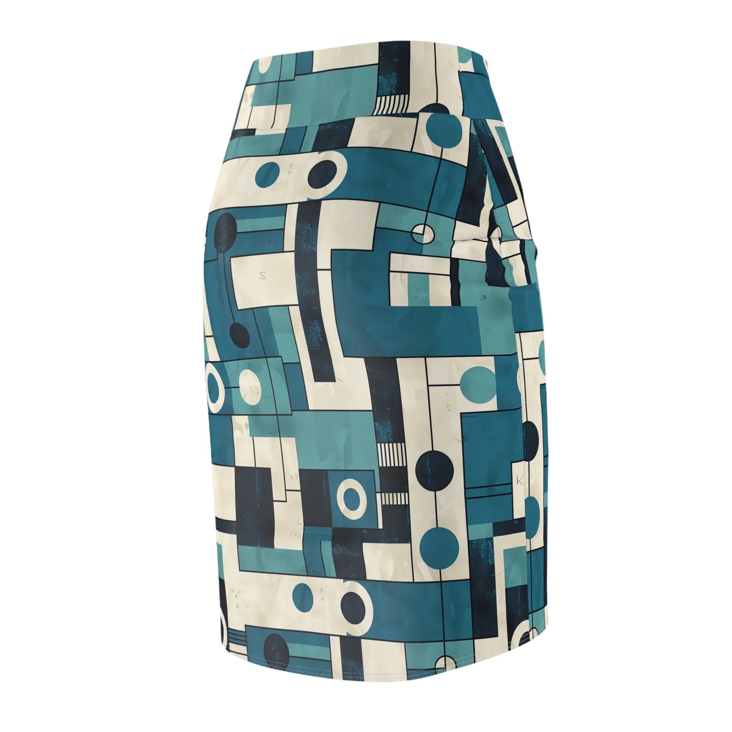geometry-v5-bleistiftrock-fur-damen-eleganter-mid-waist-rock-mit-stretch-komfort-bleistiftrock-jlr-design-7 - JLR Design