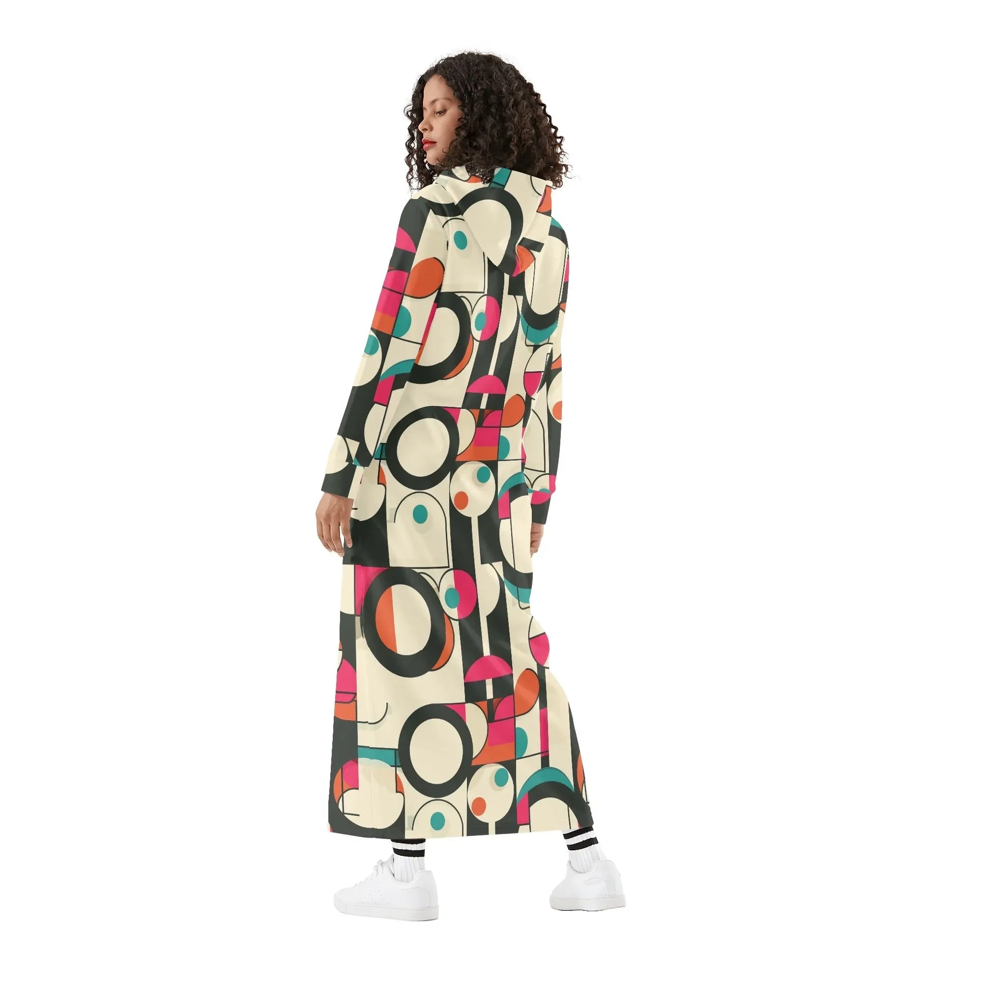 geometry-v5-damen-maxi-hoodiekleid-knochellanges-kapuzenkleid-aus-weich-angerautem-fleece-hoodiekleid-jlr-design-2 - JLR Design