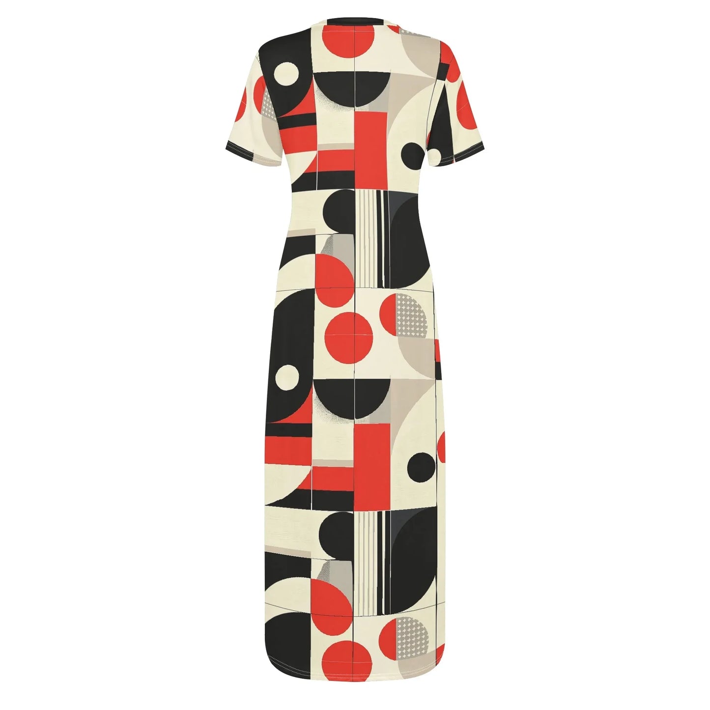 geometry-v5-short-sleeve-long-dress-long-dress-jlr-design-4 - JLR Design