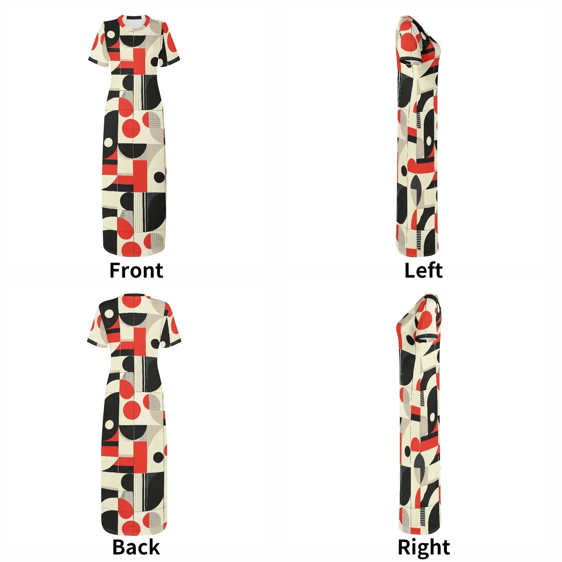 geometry-v5-short-sleeve-long-dress-long-dress-jlr-design-7 - JLR Design