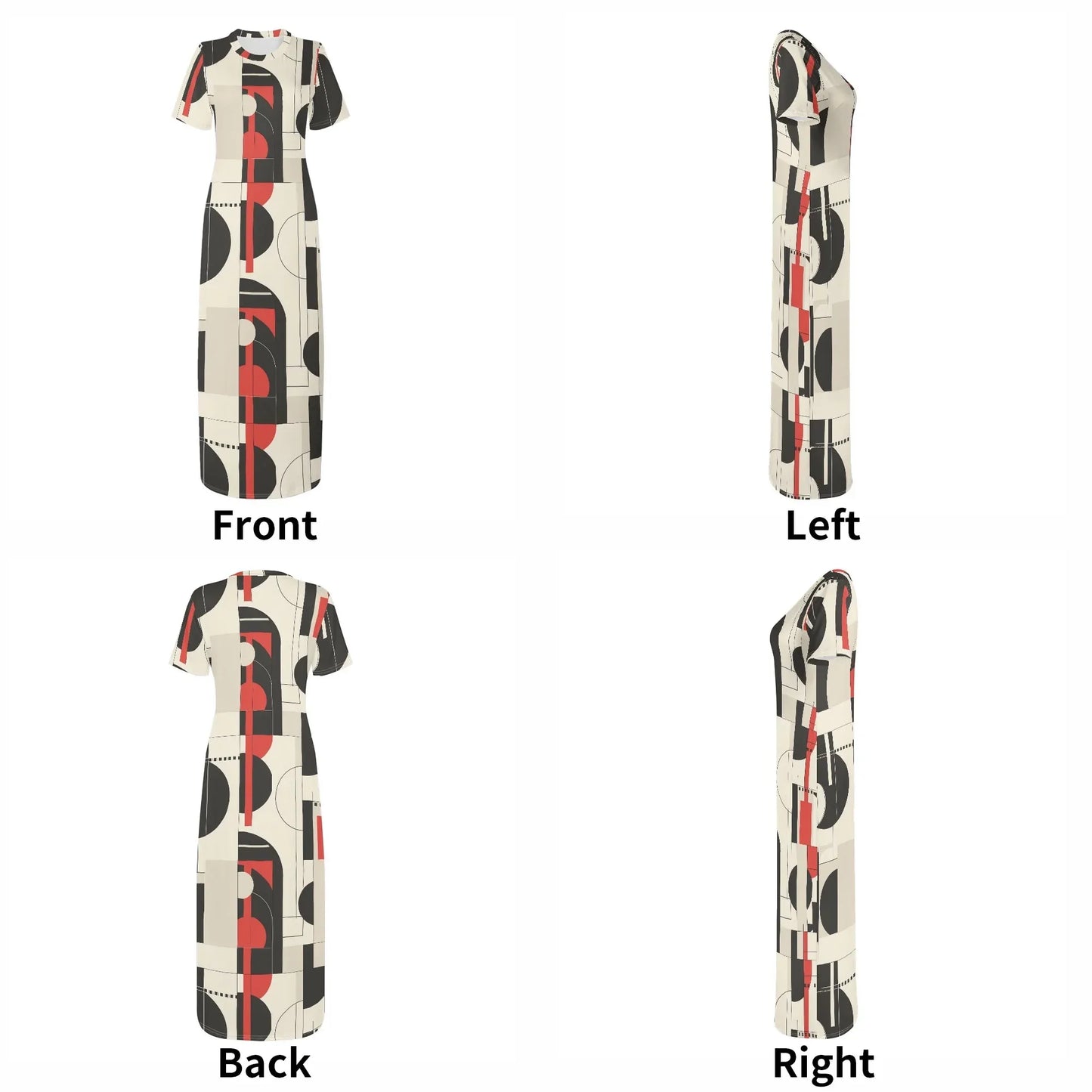 geometry-v6-short-sleeve-long-dress-long-dress-jlr-design-7 - JLR Design