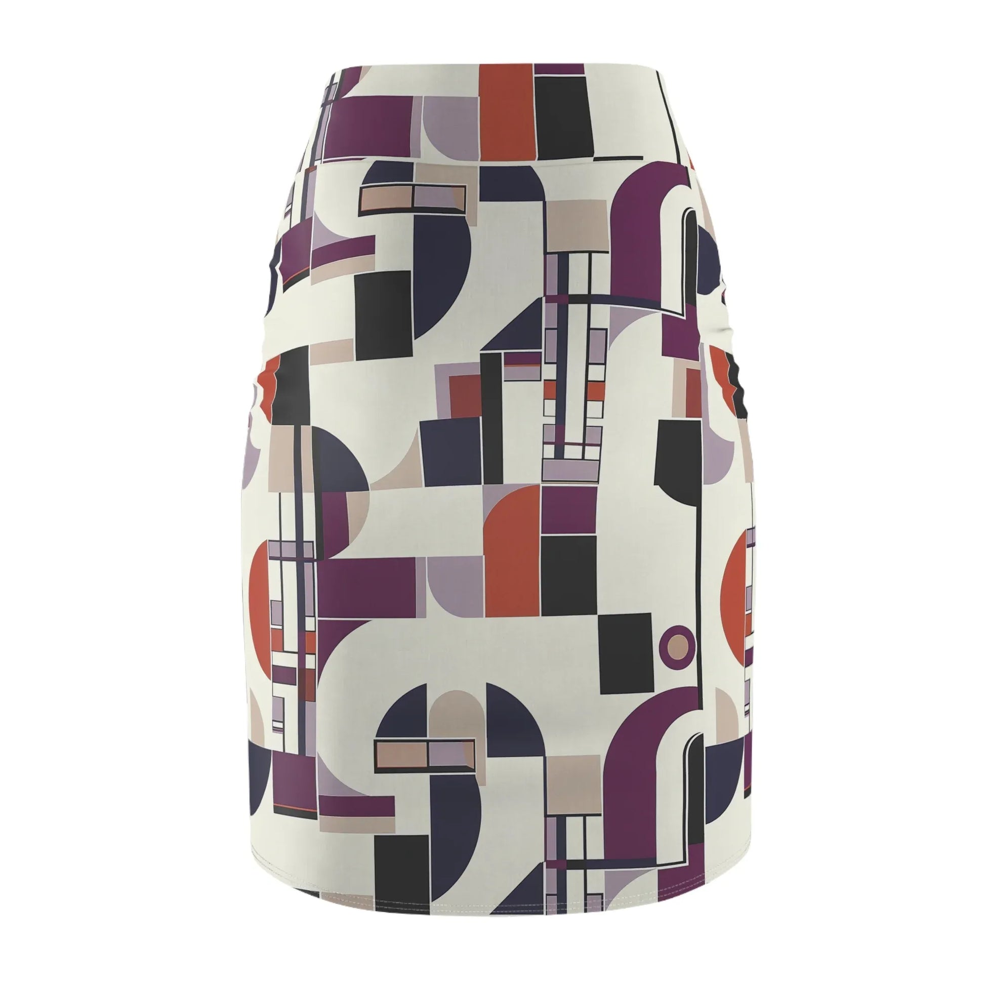 geometry-v7-bleistiftrock-fur-damen-eleganter-mid-waist-rock-mit-stretch-komfort-bleistiftrock-jlr-design-5 - JLR Design