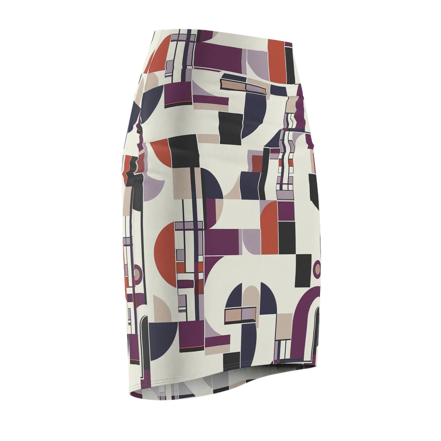 geometry-v7-bleistiftrock-fur-damen-eleganter-mid-waist-rock-mit-stretch-komfort-bleistiftrock-jlr-design-6 - JLR Design