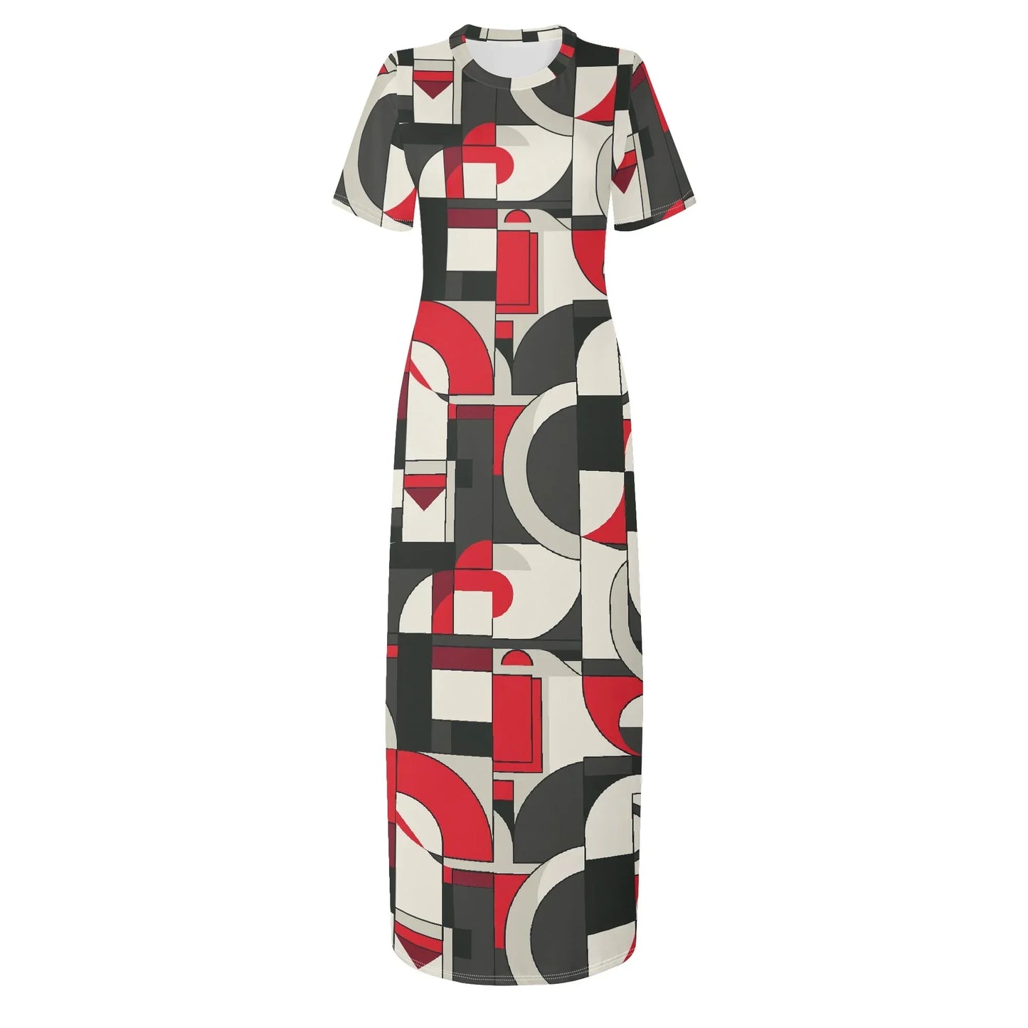 geometry-v7-short-sleeve-long-dress-long-dress-jlr-design-3 - JLR Design