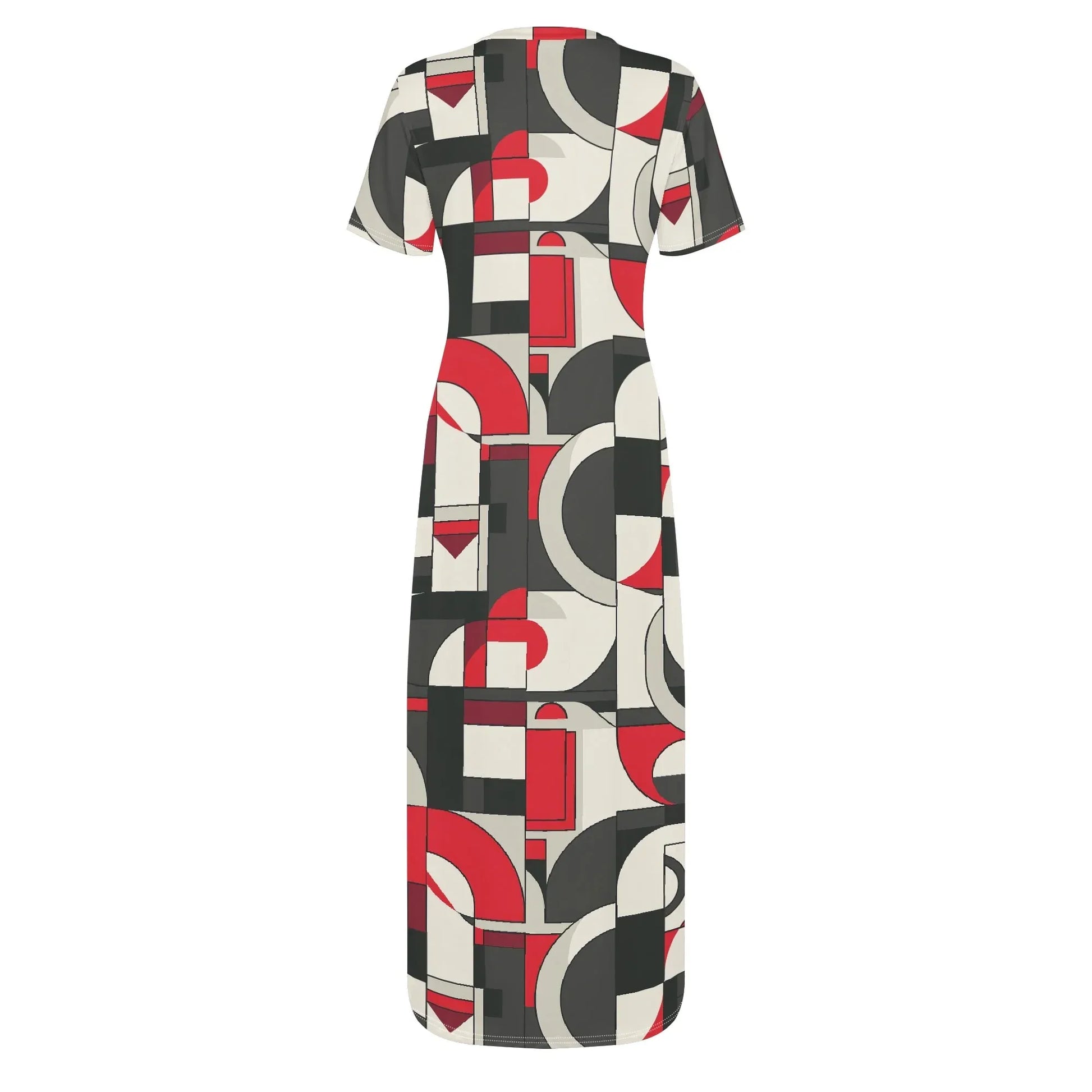 geometry-v7-short-sleeve-long-dress-long-dress-jlr-design-4 - JLR Design