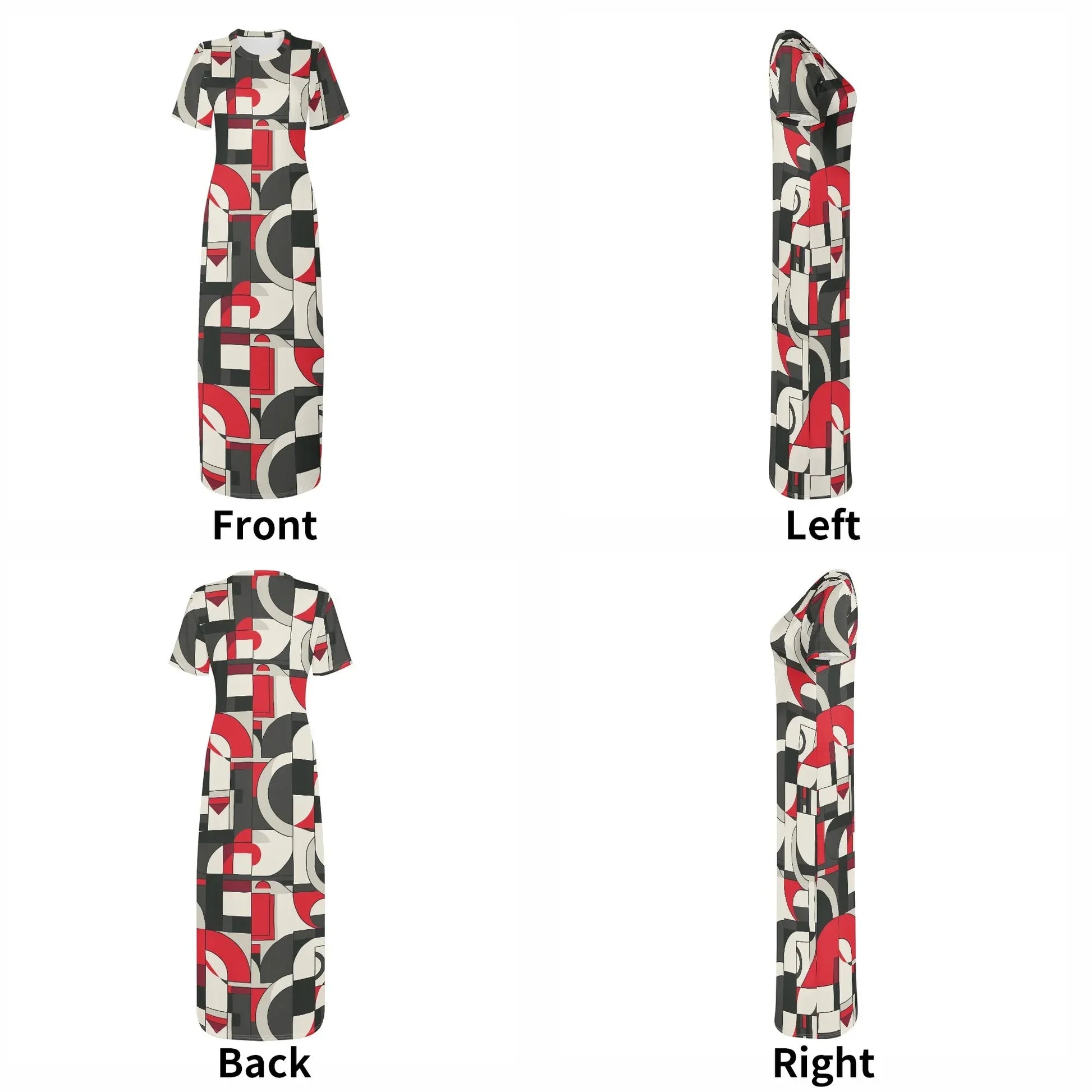 geometry-v7-short-sleeve-long-dress-long-dress-jlr-design-7 - JLR Design