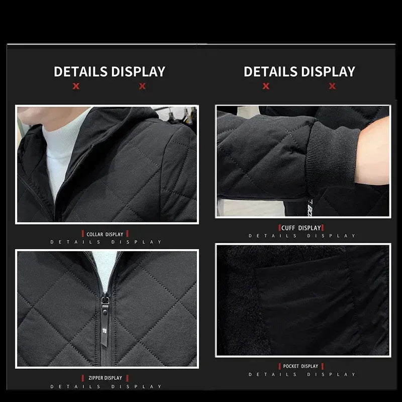 gesteppte-argyle-winterjacke-herren-mit-kapuze-jacke-jlr-design-3 - JLR Design