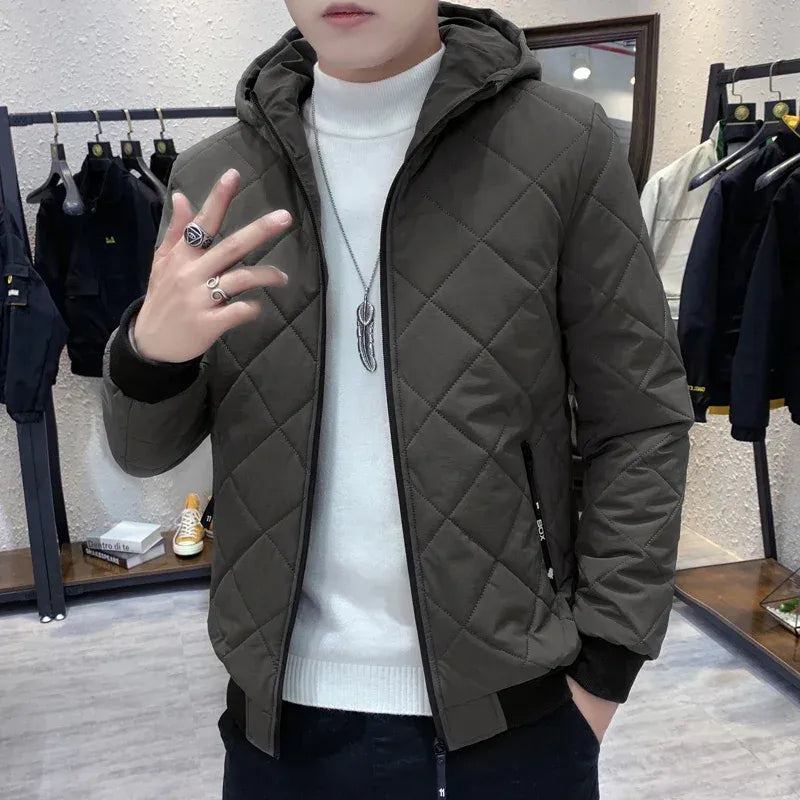gesteppte-argyle-winterjacke-herren-mit-kapuze-jacke-jlr-design-4 - JLR Design