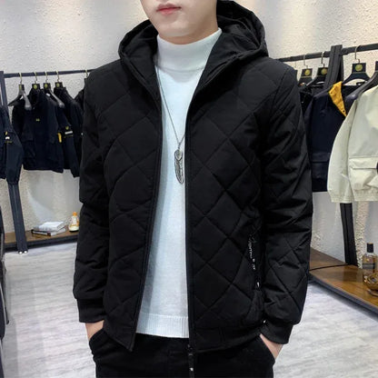 gesteppte-argyle-winterjacke-herren-mit-kapuze-jacke-jlr-design-5 - JLR Design