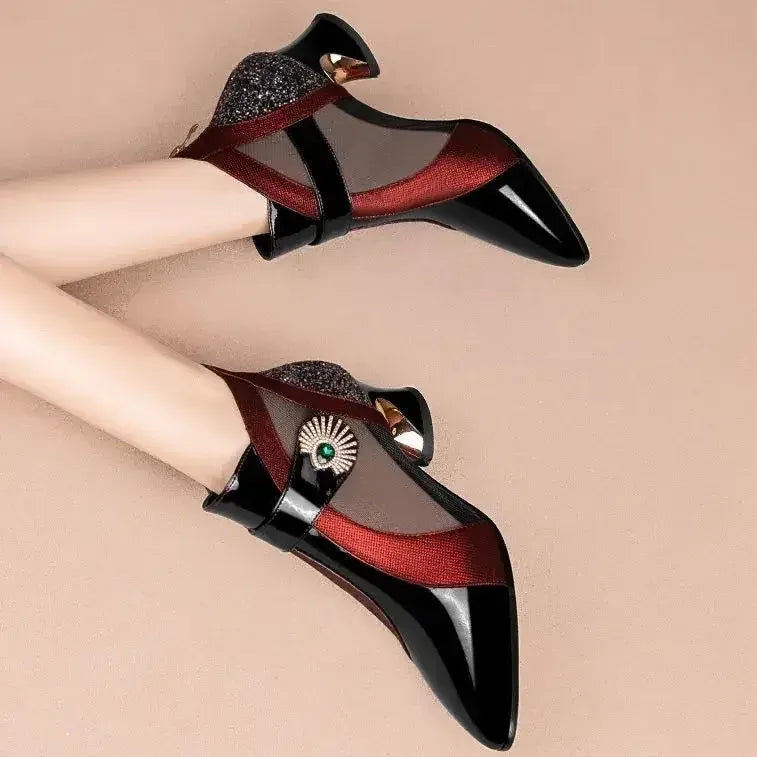 glamourose-mesh-sandalen-mit-blockabsatz-high-heels-jlr-design-15 - JLR Design
