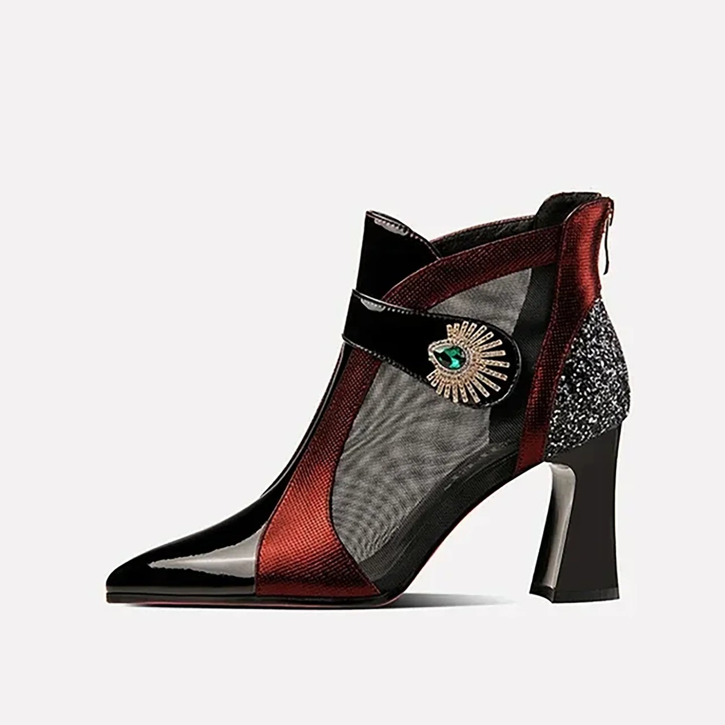 glamourose-mesh-sandalen-mit-blockabsatz-high-heels-jlr-design-23 - JLR Design