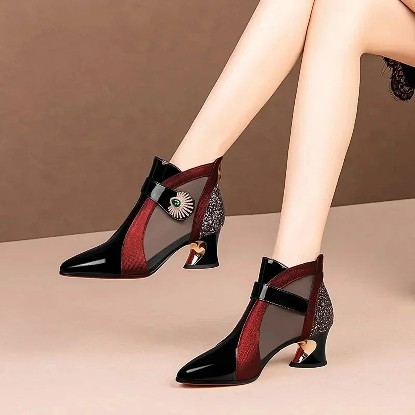 glamourose-mesh-sandalen-mit-blockabsatz-high-heels-jlr-design-25 - JLR Design