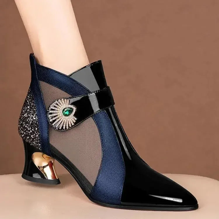 glamourose-mesh-sandalen-mit-blockabsatz-high-heels-jlr-design-9 - JLR Design