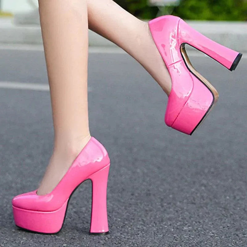glanzende-high-heel-pumps-mit-dickem-absatz-high-heels-jlr-design-1 - JLR Design