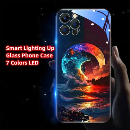 glowing-beach-led-handyhulle-fur-iphone-131415minipluspropromax-phone-case-jlr-design-10 - JLR Design