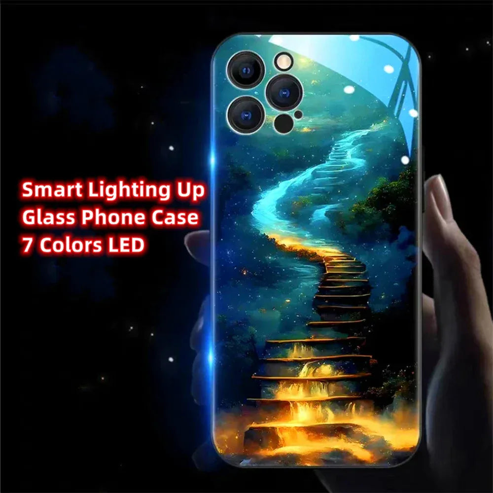 glowing-beach-led-handyhulle-fur-iphone-131415minipluspropromax-phone-case-jlr-design-12 - JLR Design