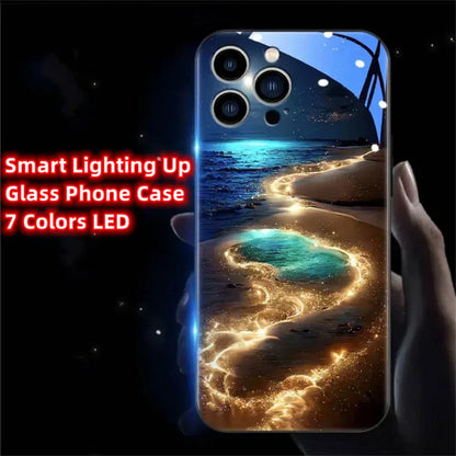 glowing-beach-led-handyhulle-fur-iphone-131415minipluspropromax-phone-case-jlr-design-2 - JLR Design