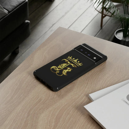 gold-king-handyhulle-google-pixel-2-3-4-5-6-7-8-9-a-xl-pro-5g-phone-case-jlr-design-12 - JLR Design