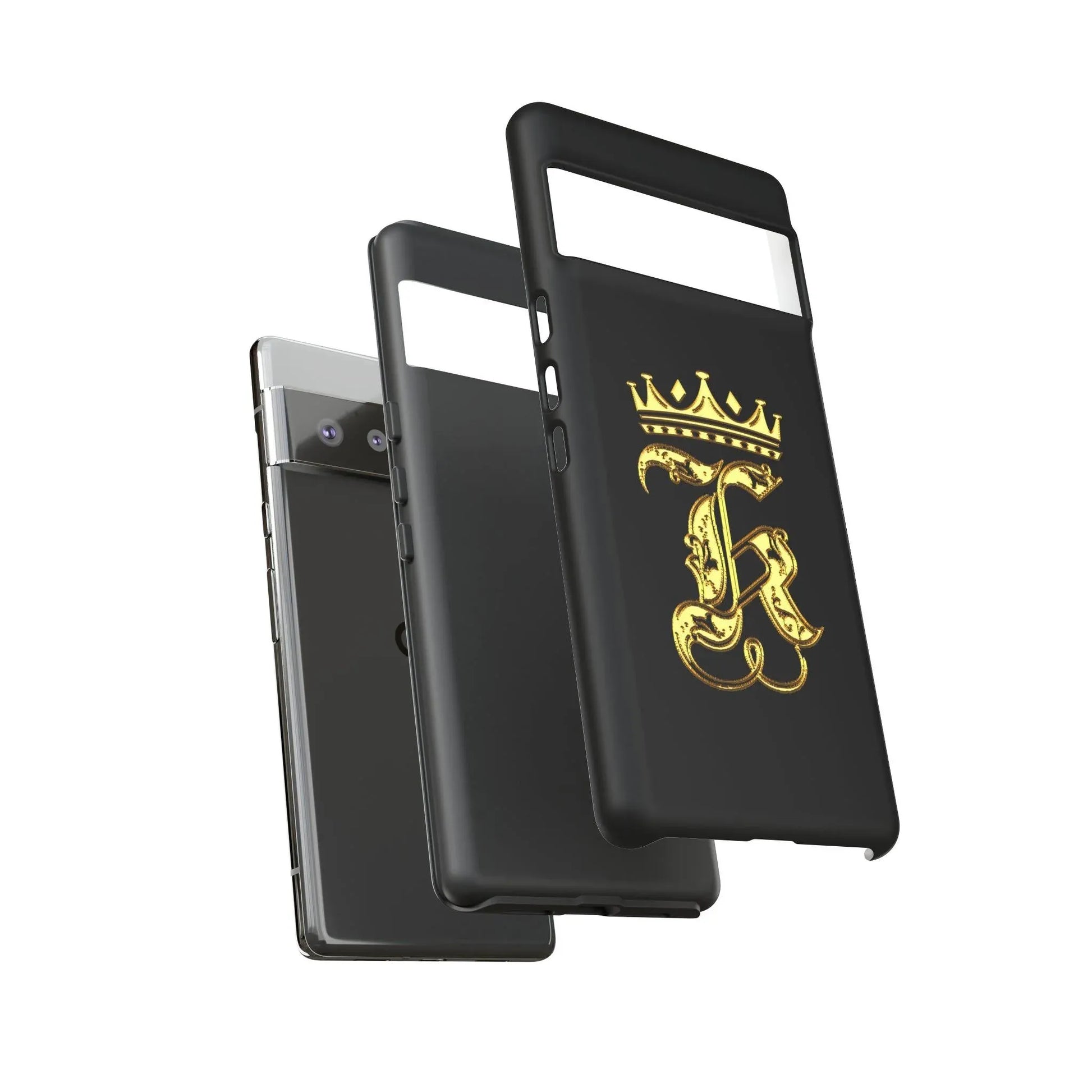 gold-king-handyhulle-google-pixel-2-3-4-5-6-7-8-9-a-xl-pro-5g-phone-case-jlr-design-16 - JLR Design