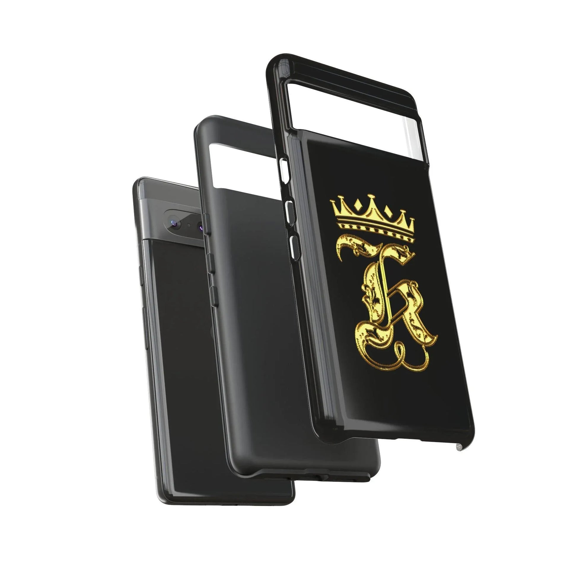gold-king-handyhulle-google-pixel-2-3-4-5-6-7-8-9-a-xl-pro-5g-phone-case-jlr-design-7 - JLR Design