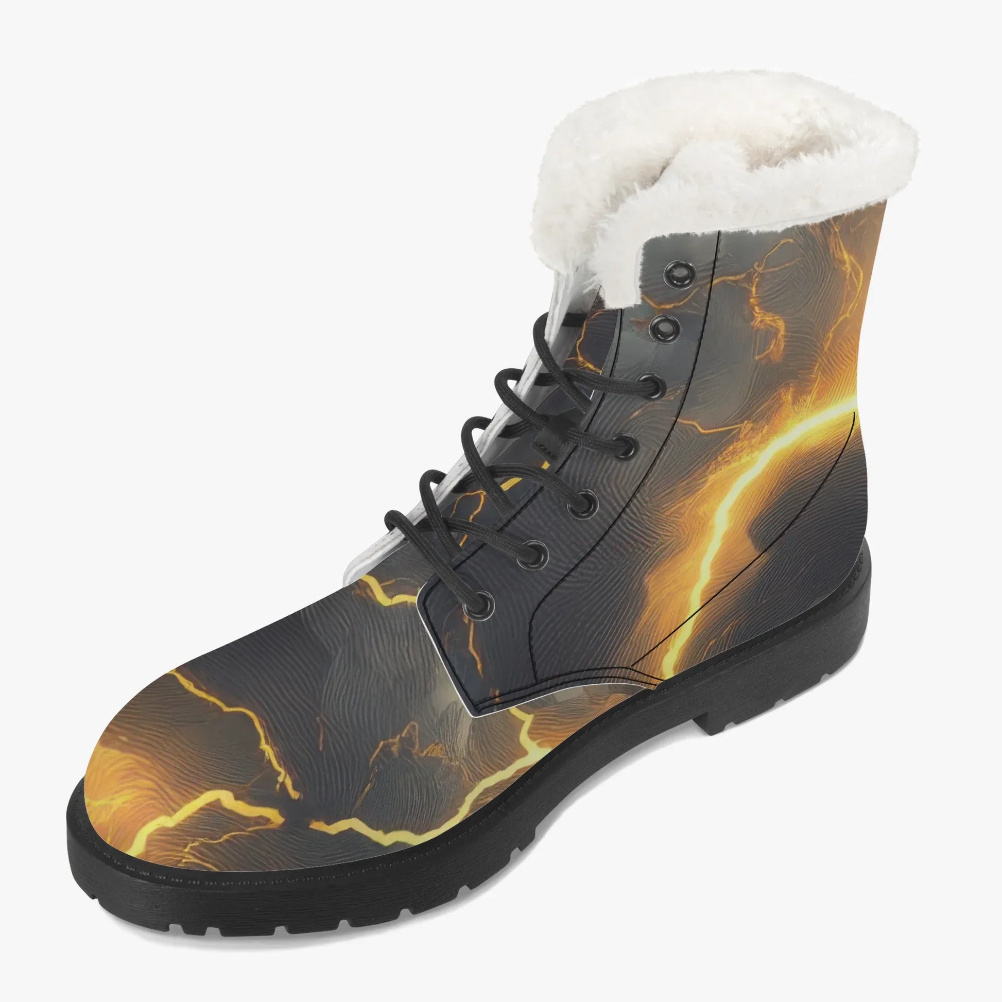 gold-thunder-faux-fur-leder-boots-boots-jlr-design-3 - JLR Design