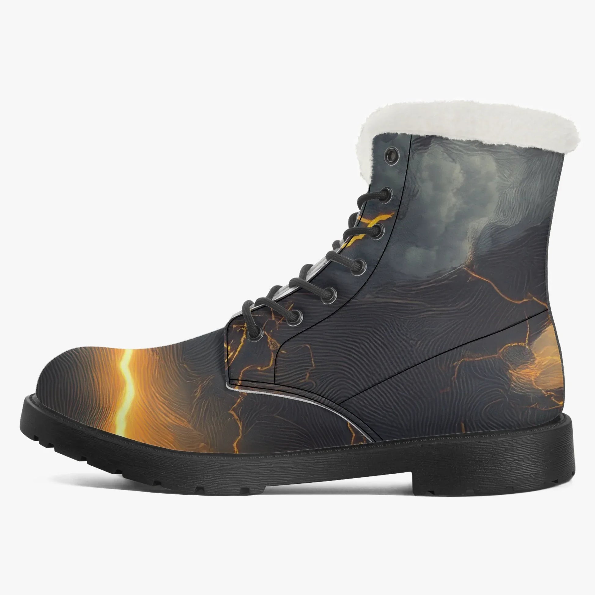 gold-thunder-faux-fur-leder-boots-boots-jlr-design-4 - JLR Design