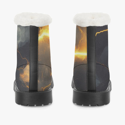 gold-thunder-faux-fur-leder-boots-boots-jlr-design-6 - JLR Design